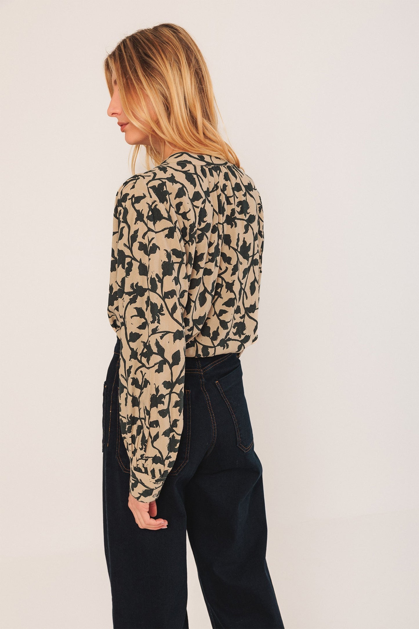 Indi&Cold Camisa cuello mao