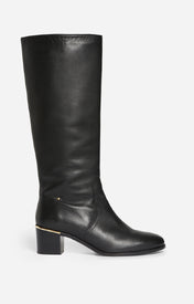 Vanessa Bruno Botas Altas de Piel Negra