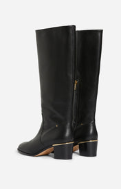 Vanessa Bruno Botas Altas de Piel Negra