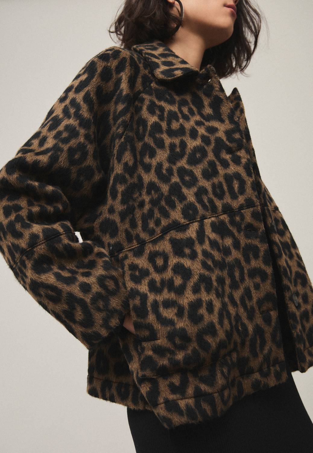Mi&Co Chaquetón leopardo
