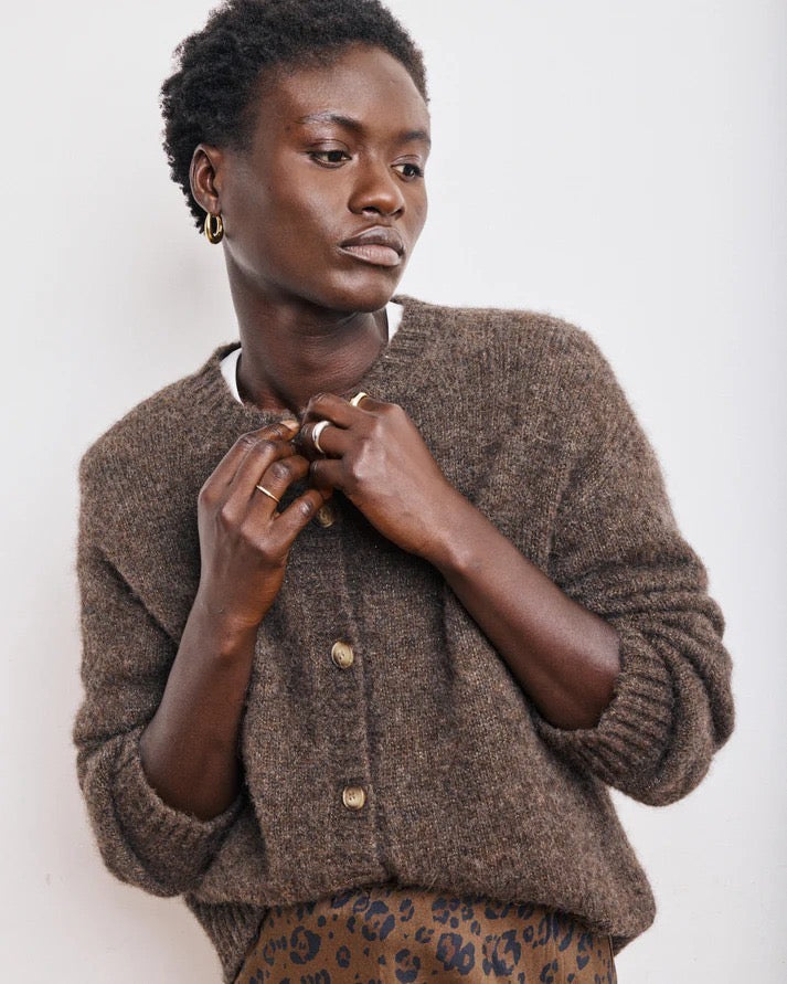 Hartford Cardigan Brown