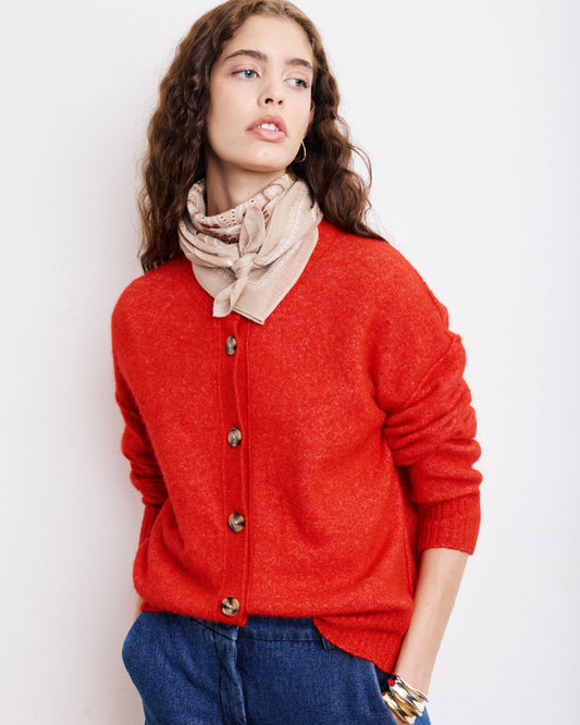 Hartford Foulard Bandana beige