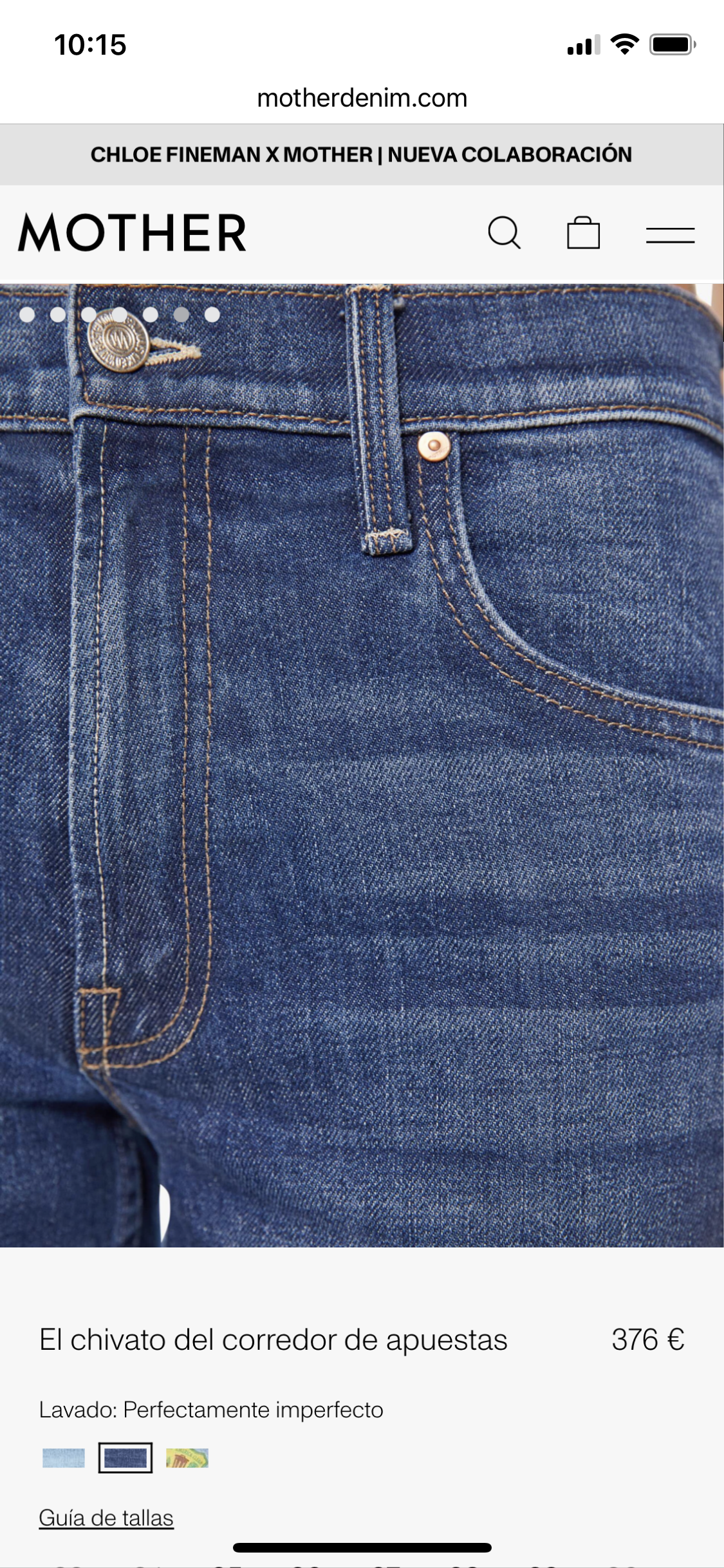 Mother Jeans The bookie sneak