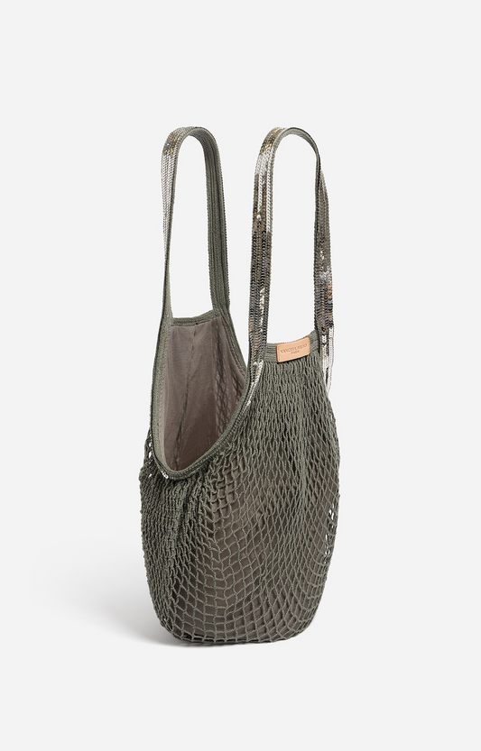 Vanessa Bruno Bolso Sac filet gris