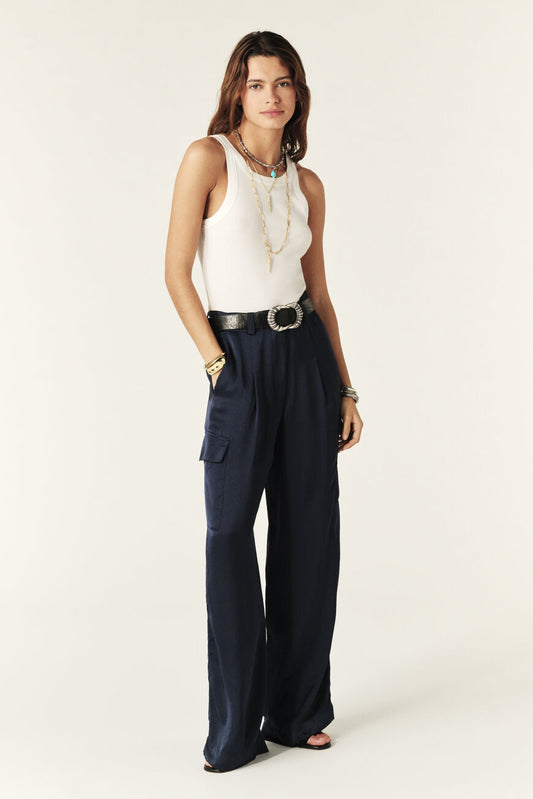 Ba&sh Camiseta Cynda blanc