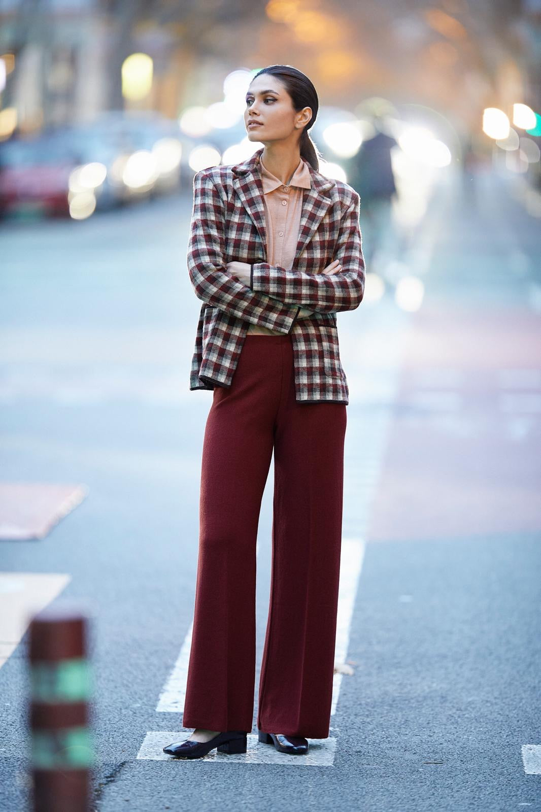 Siyu Chaqueta cuadros