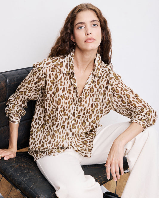 Hartford Camisa Cinema Leopardo