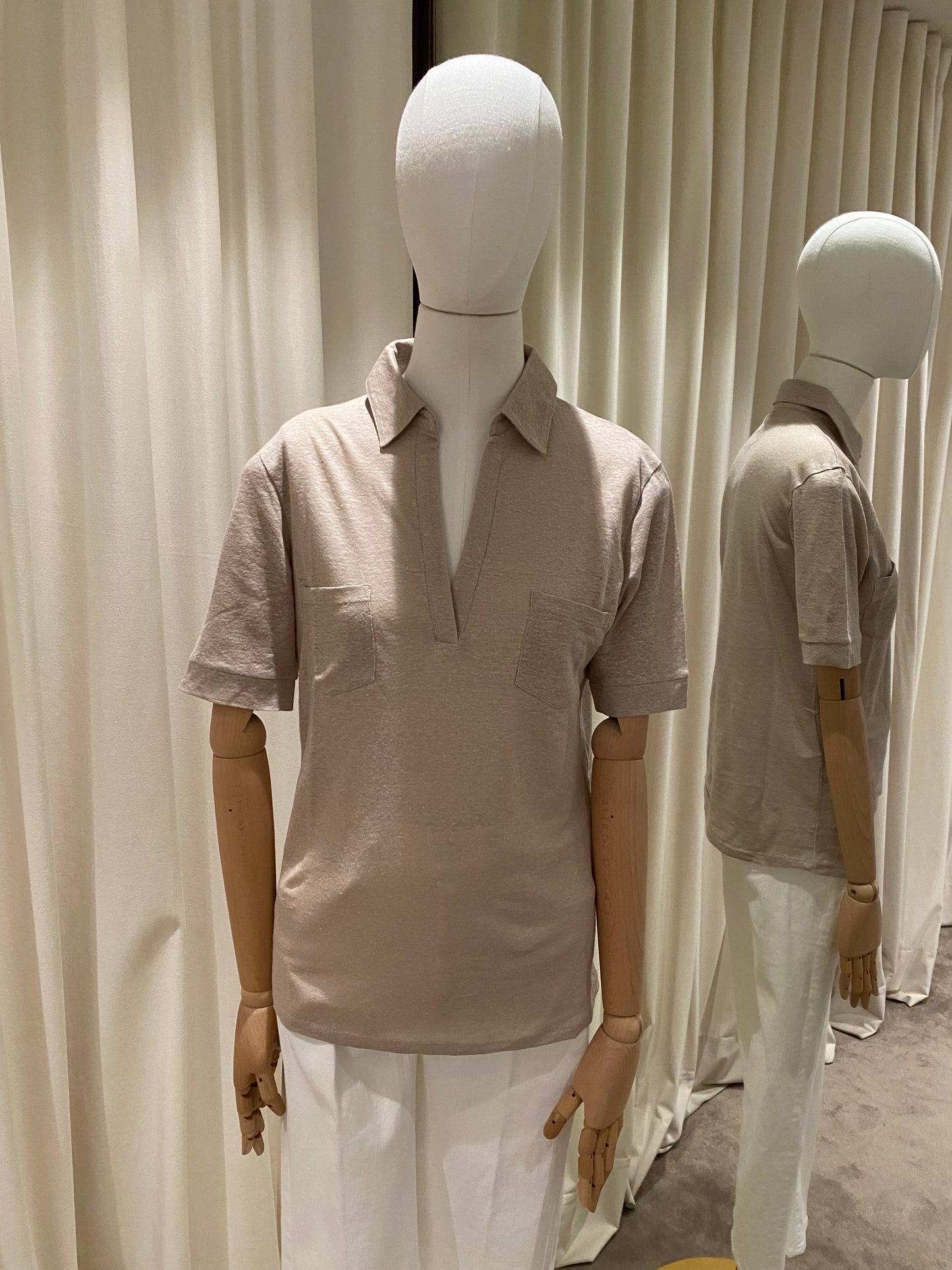 Not Shy Polo Louiza natural