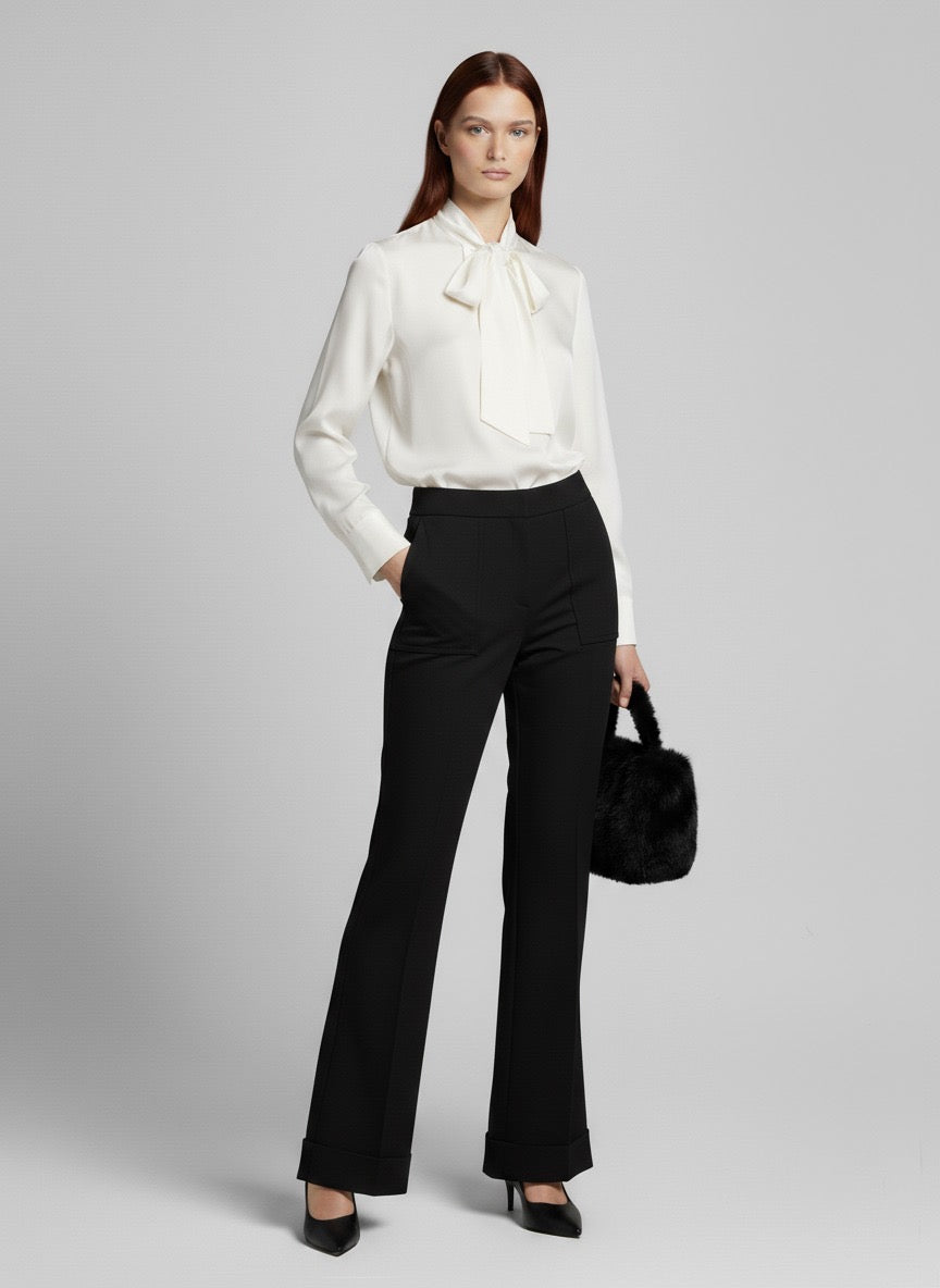 Siyu Pantalón negro
