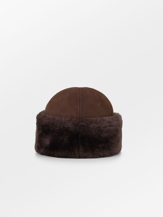 Beck Söndergaard Gorro Dora Shearling chocolate