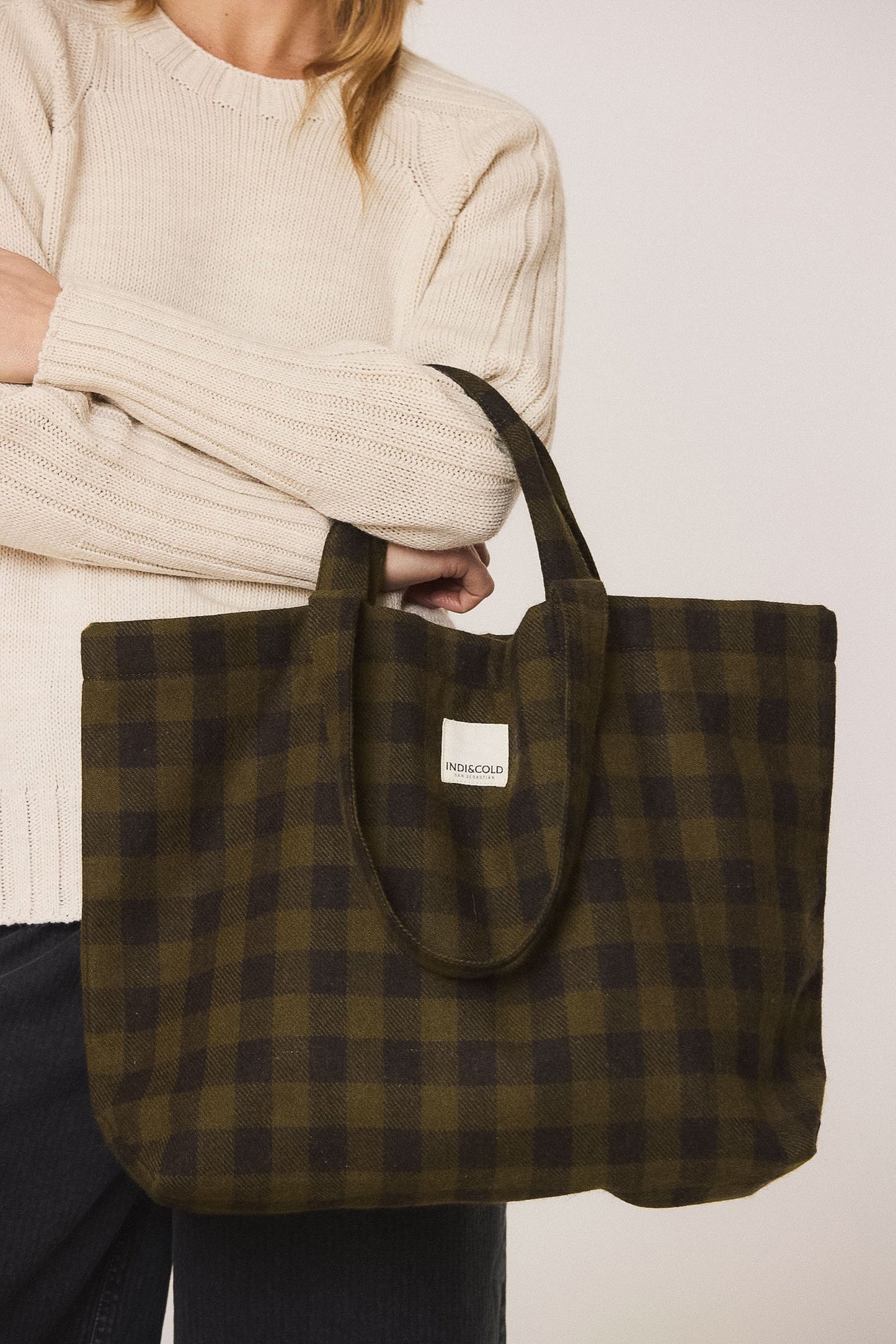 Indi&Cold Bolso Shopper cuadros