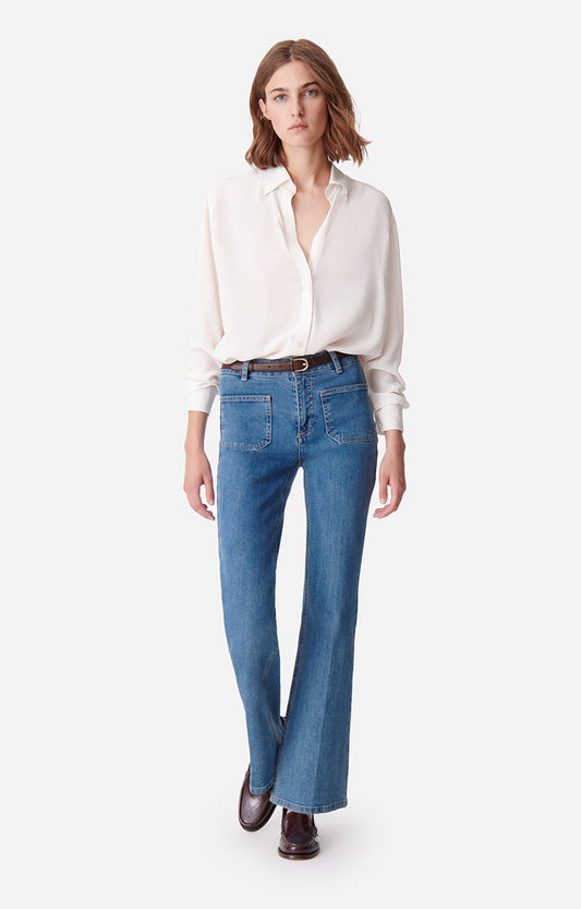 Vanessa Bruno Jeans Dompay índigo clair