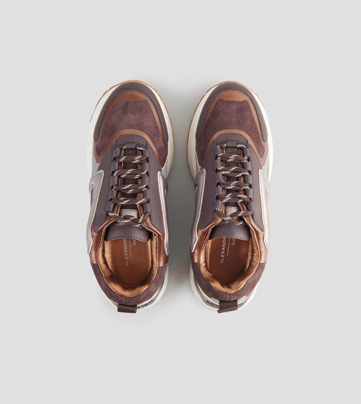 Alexander Smith Sneakers Shard Brown bronze