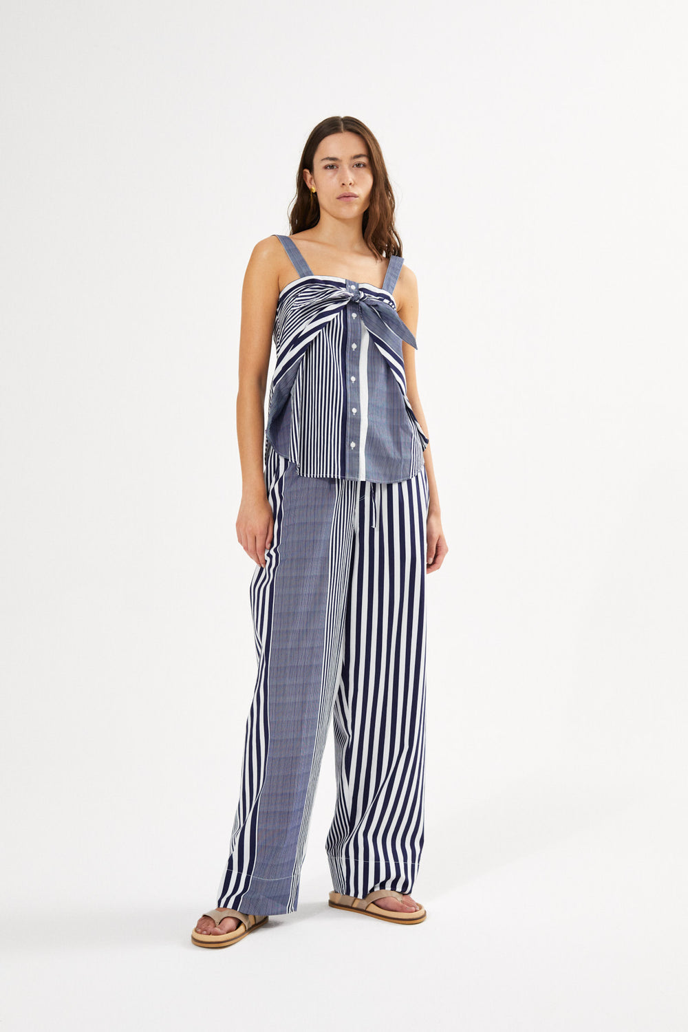 Rabens Saloner Pantalón Blue