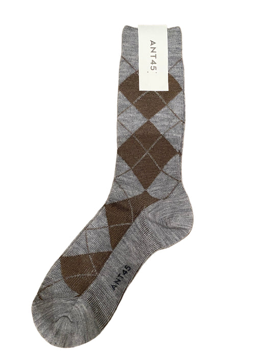 Ant45 Calcetines Poppy med grey