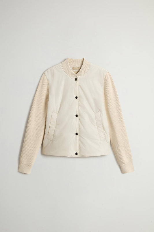 Woolrich Chaqueta Compact light Milky cream
