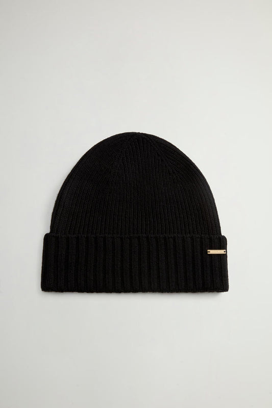 Woolrich juego de Gorro y Bufanda black