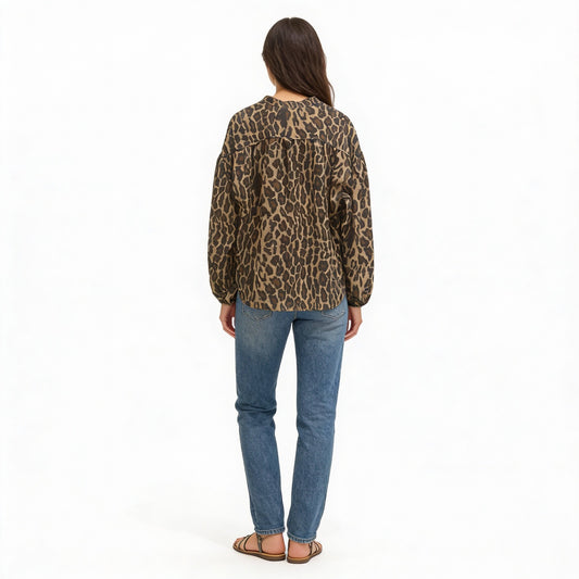 Bazar Deluxe Blusa animal print