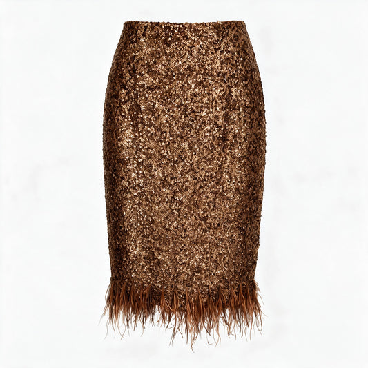 Seventy Venezia Falda plumas