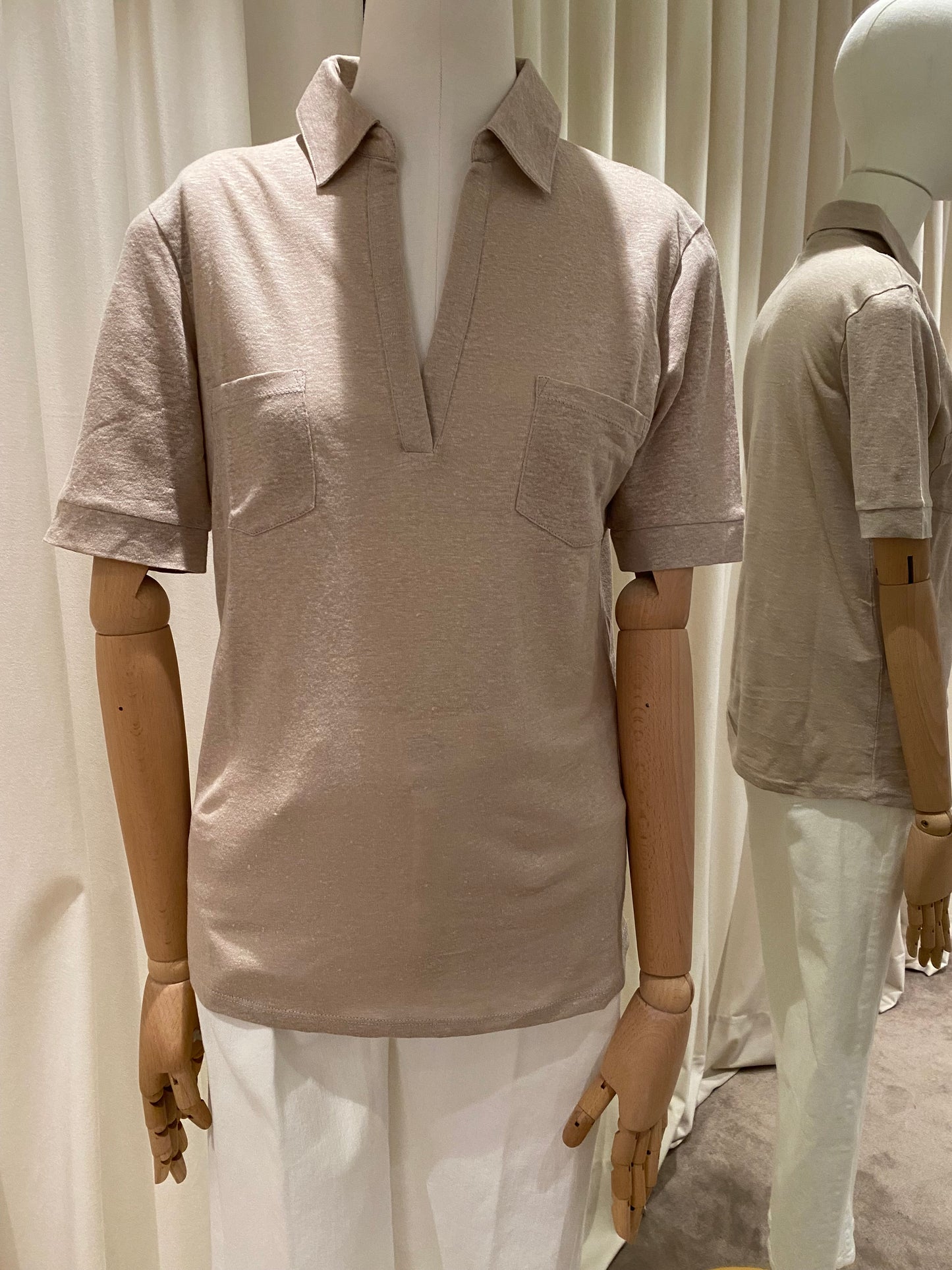 Not Shy Polo Louiza natural