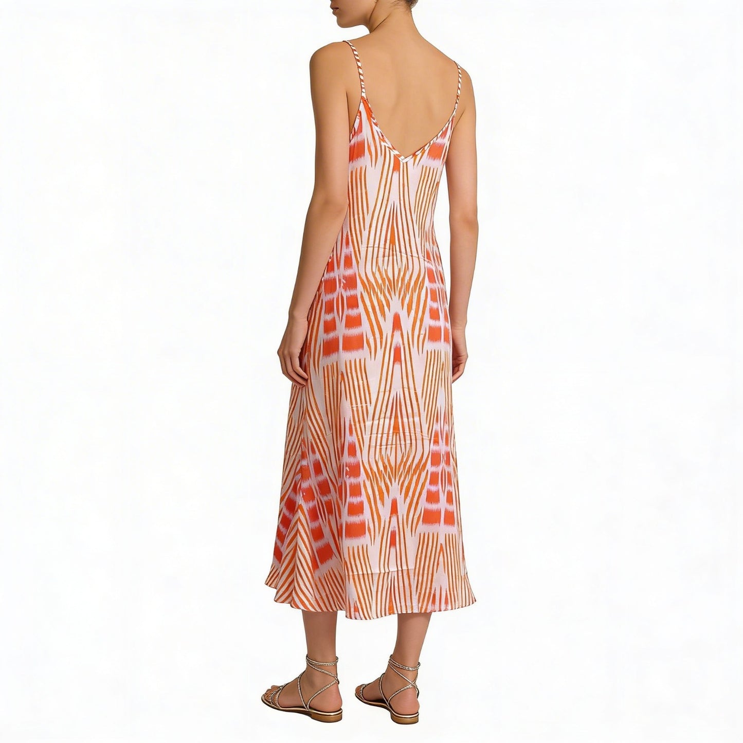 Rabens Saloner Vestido Annebeth Mandarin