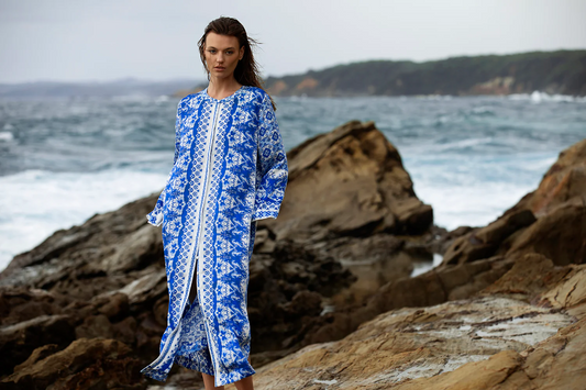 One Season Vestido Sani Maxi Kasbah Royal