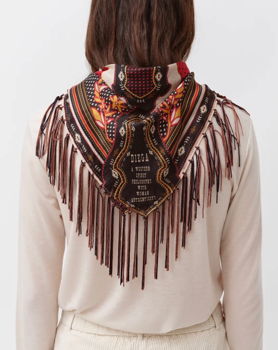 Diega Foulard Fareo Rouge