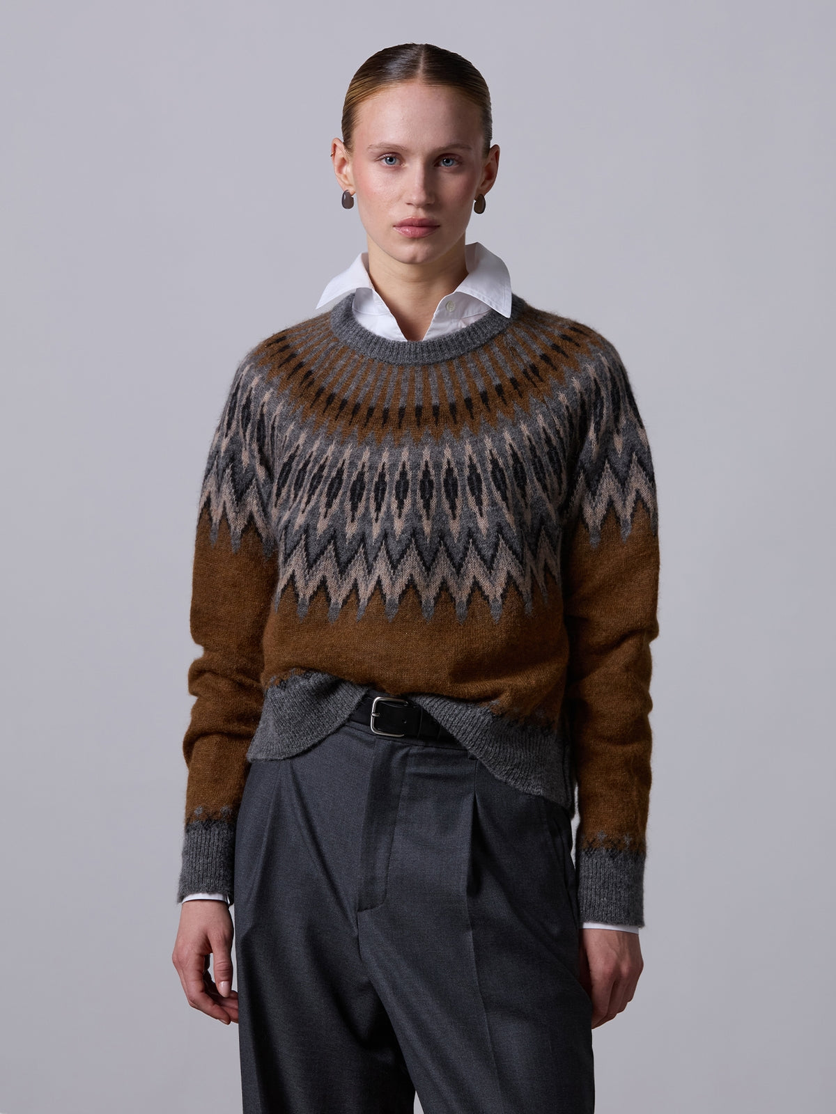 Roberto Collina Jersey Jacquard cropped
