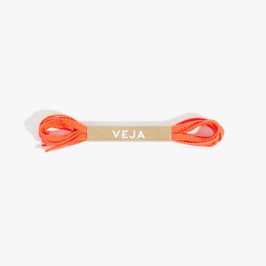 Veja cordones orange fluo