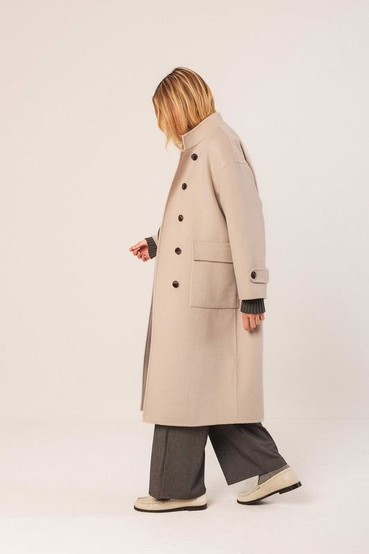 Indi&Cold Abrigo maxi lana