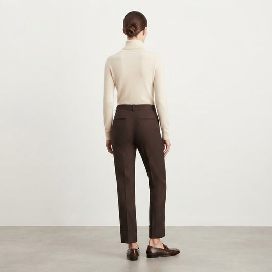 Via Masini Pantalón Choco