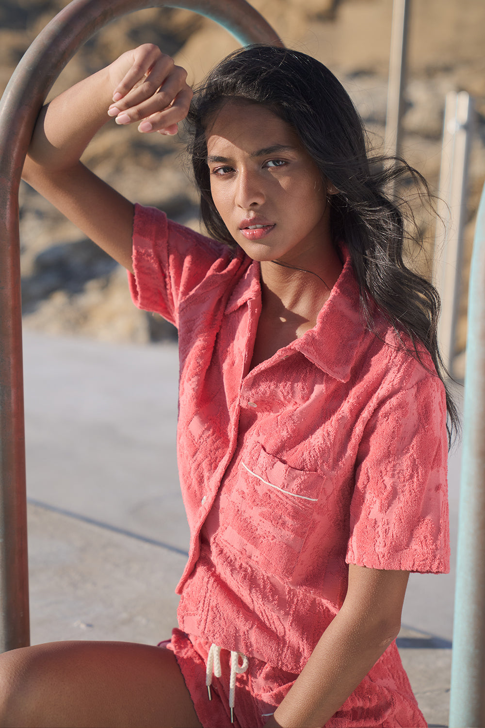 Mr Mood Camisa Mrs. Candy coral