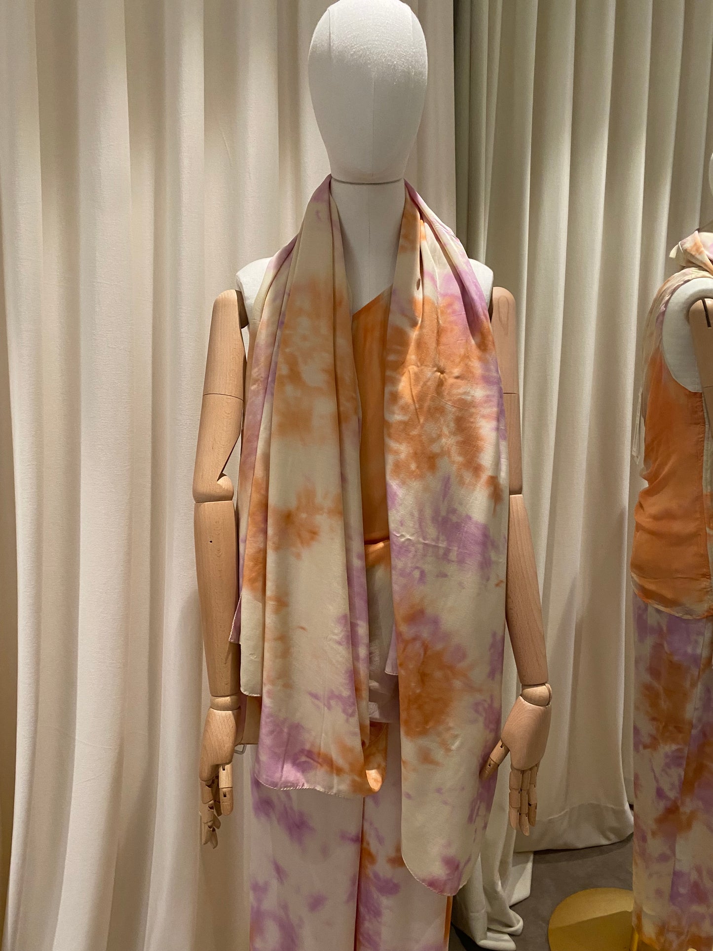 Rabens Saloner Foulard Merete naranja