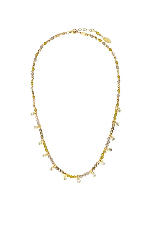 Kharmari Collar Iris strass - The Class Room