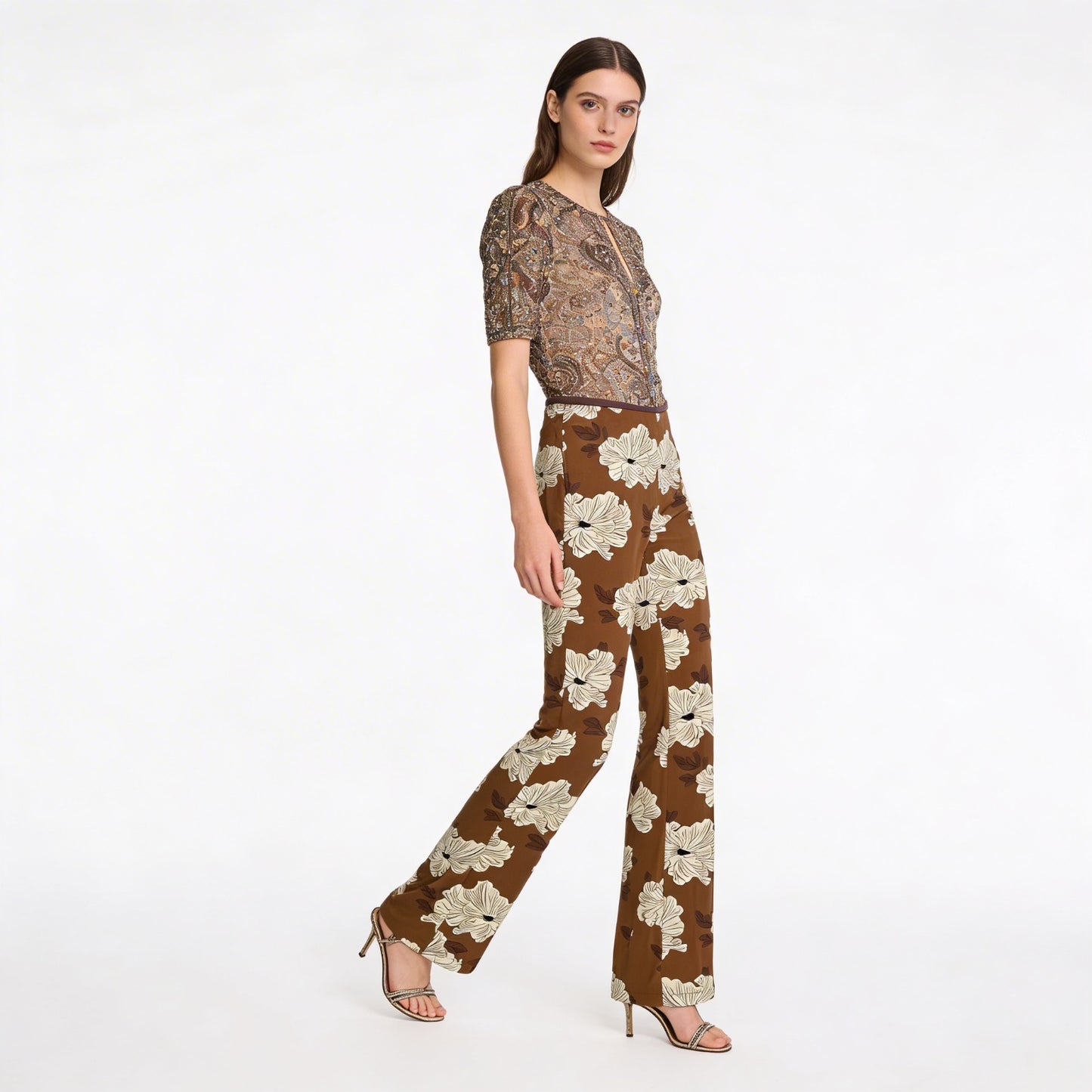 Siyu Pantalón Flores - The Class Room