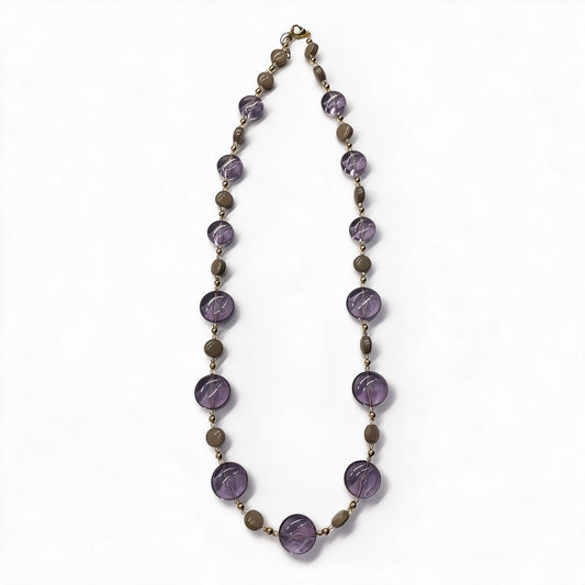 I bijoux di Simonetta Collar malva - The Class Room