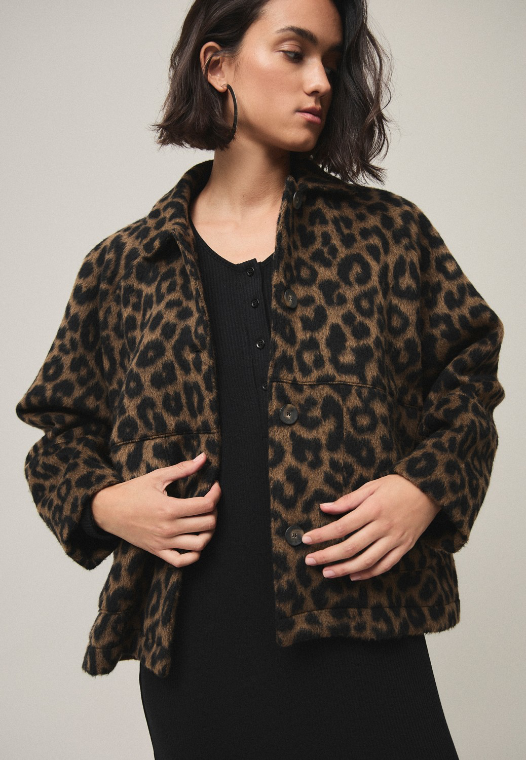 Mi&Co Chaquetón leopardo