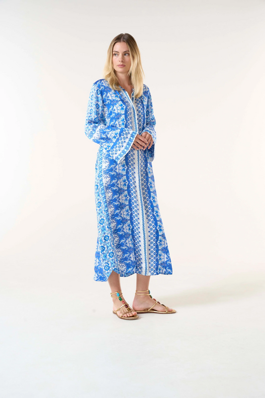 One Season Vestido Sani Maxi Kasbah Royal