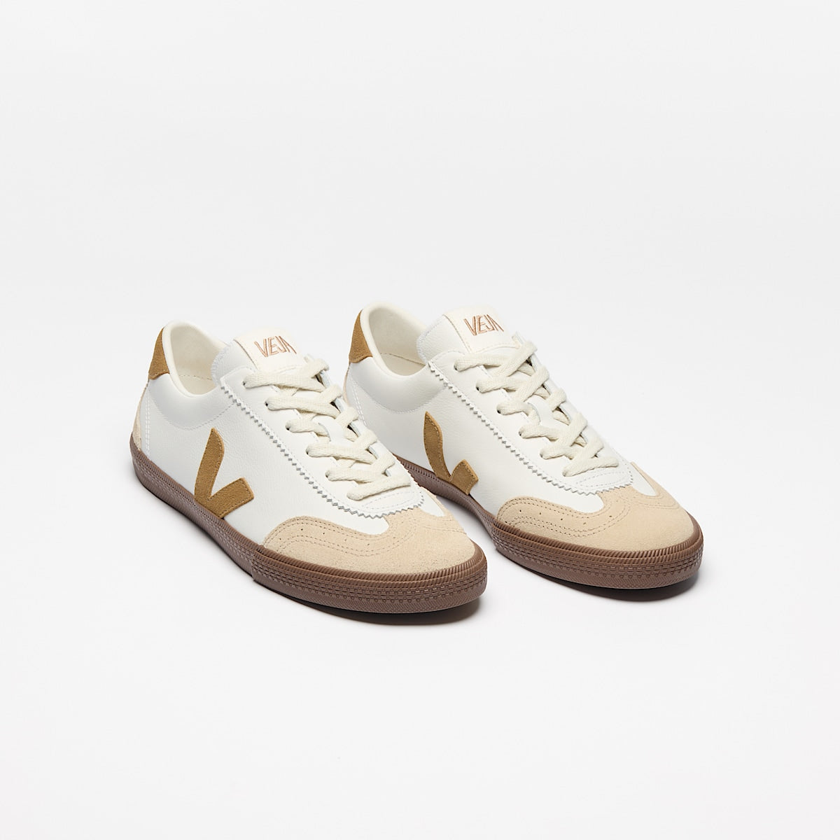 Veja Sneakers Volley leather white-tent-bark