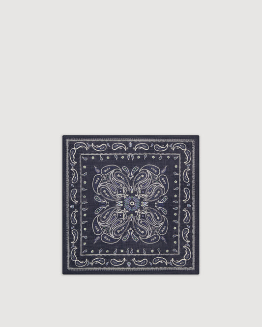 Hartford Foulard Bandana navy