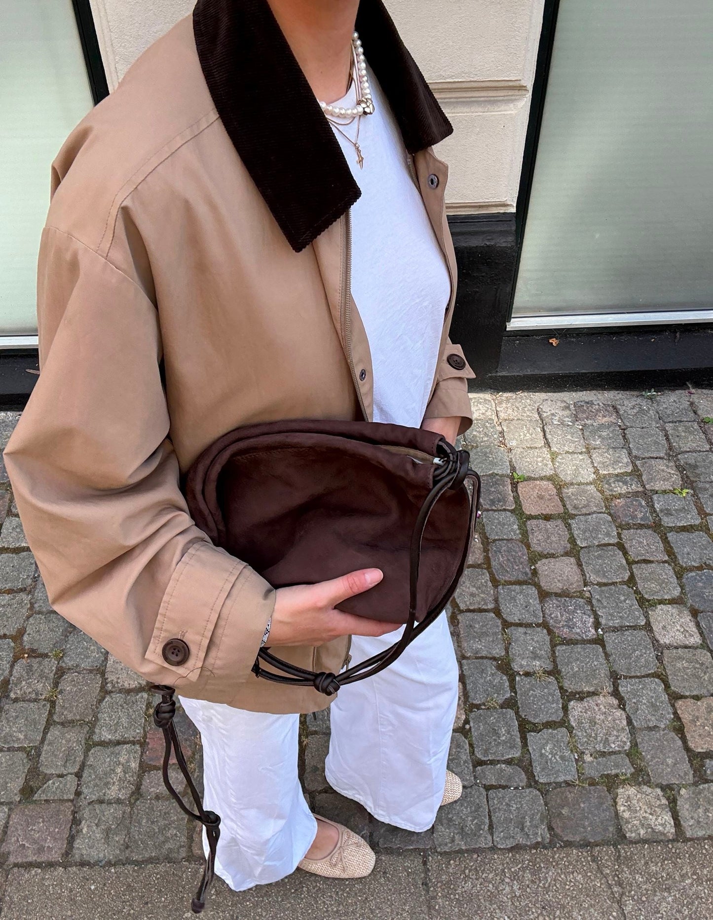 BeckSöndergaard Bolso Shopper Suede Giana