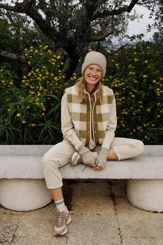 Indi&Cold Chaleco Teddy cuadros