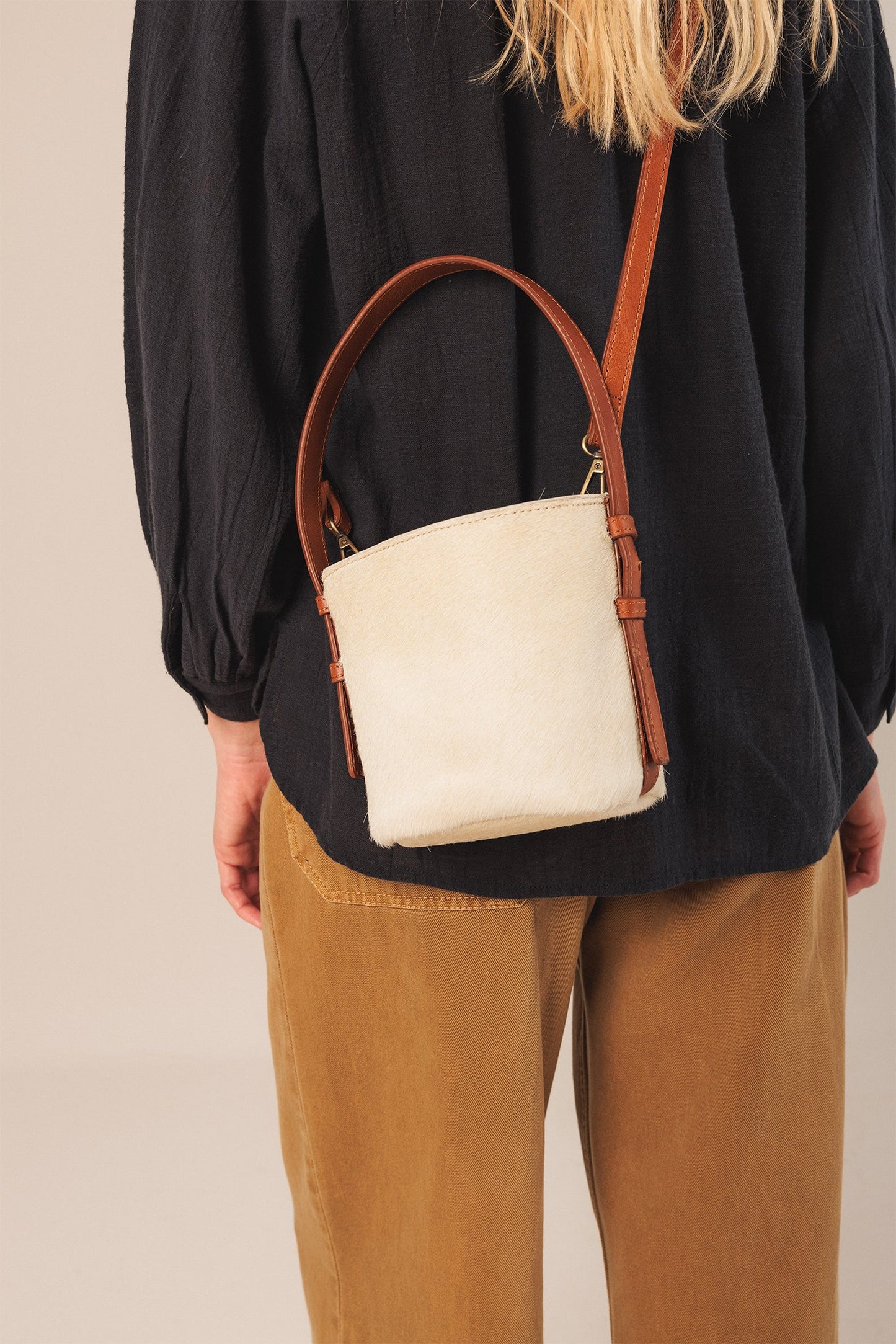 Indi&Cold Bolso de mano de piel