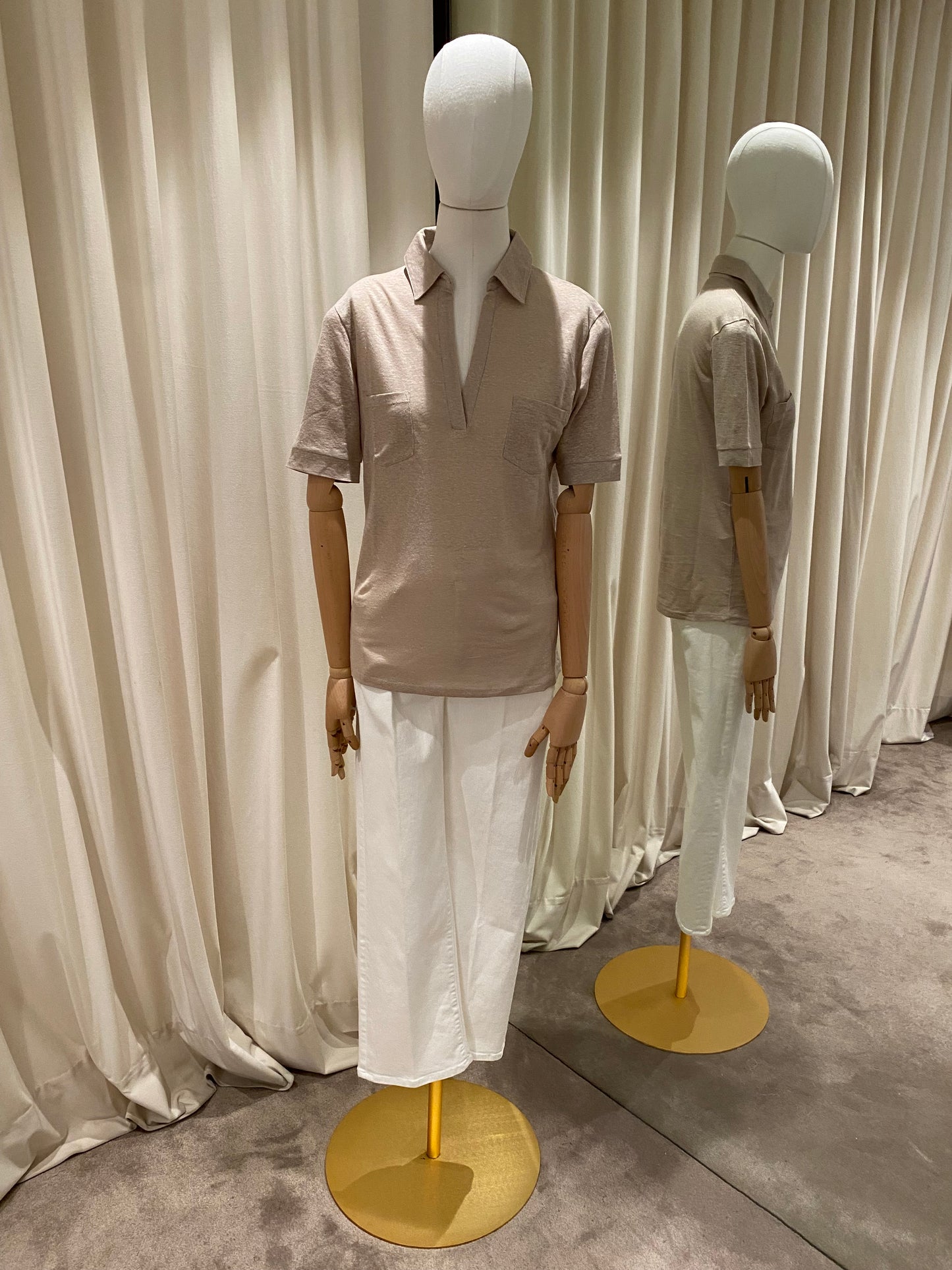 Not Shy Polo Louiza natural