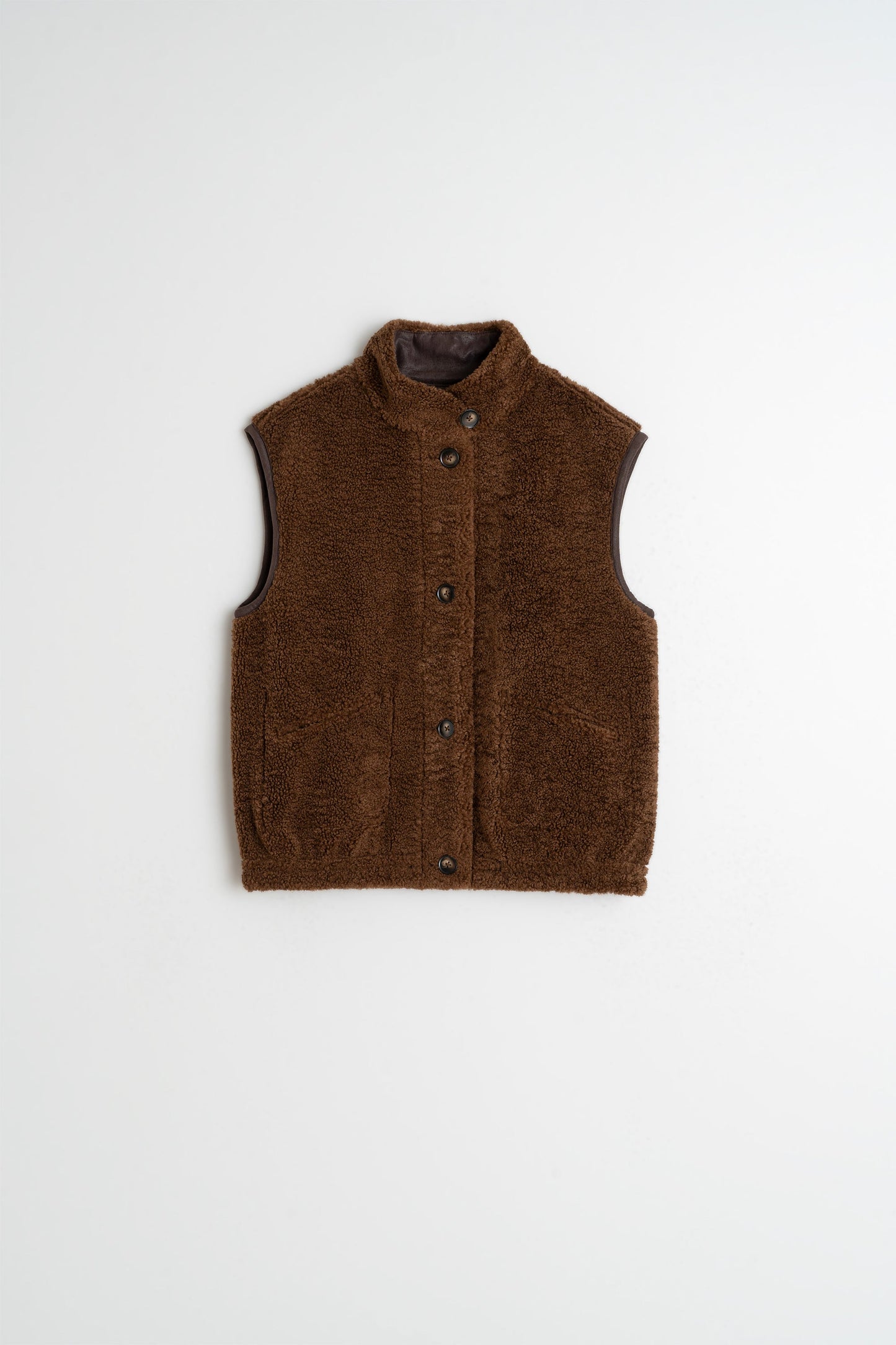 Indi&Cold Chaleco Teddy Reversible