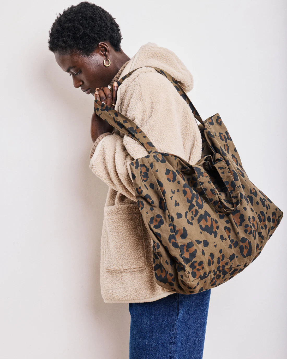 Hartford Bolso Leopardo caqui
