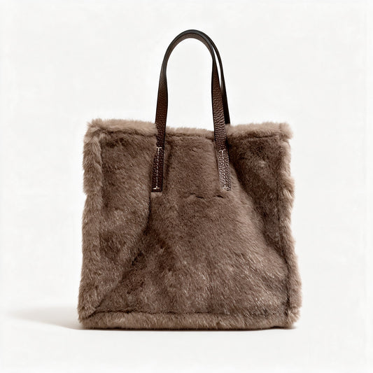 Kassiopea Bolso Mezza Umilta mink grigio