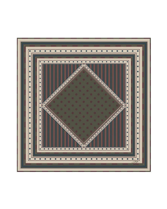 Diega Foulard Fareo prune