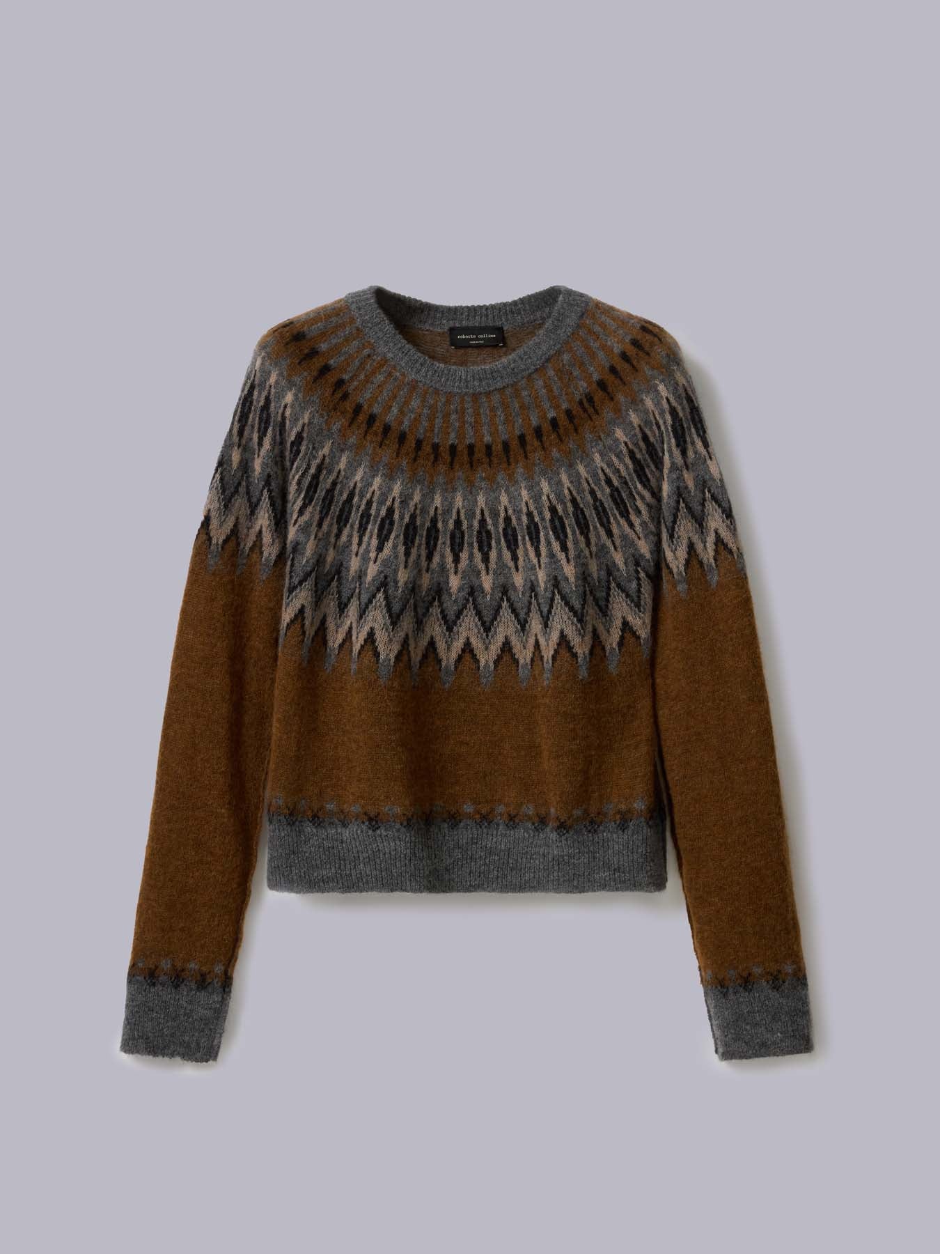 Roberto Collina Jersey Jacquard cropped