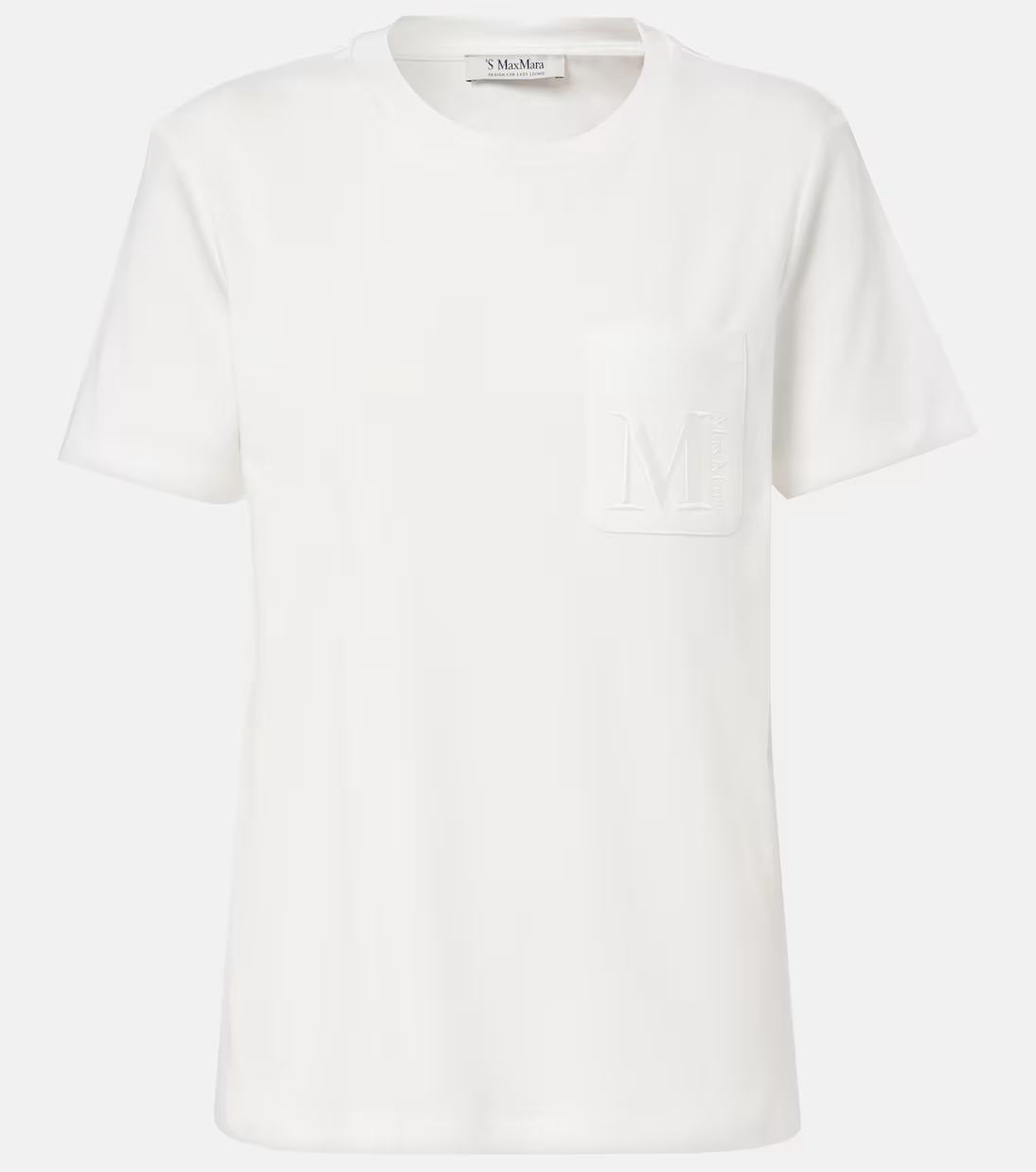 Max Mara Camiseta de punto algodón